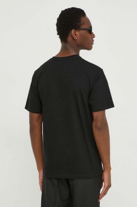 The Kooples tricou barbati, culoarea negru, cu imprimeu