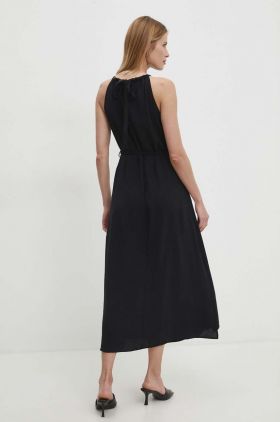 Answear Lab rochie culoarea negru, maxi, drept