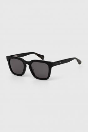 AllSaints ochelari de soare femei, culoarea negru