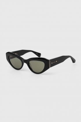 AllSaints ochelari de soare femei, culoarea negru