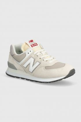 New Balance sneakers 574 culoarea bej, U574RCD