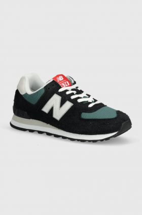 New Balance sneakers 574 culoarea negru, U574MGH