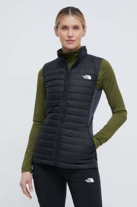 The North Face vesta sport Hybrid culoarea negru, de tranzitie