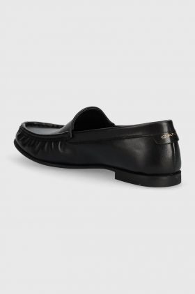 Gant mocasini de piele Kellie femei, culoarea negru, cu toc plat, 28571499.G00