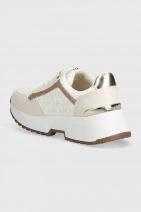 Michael Kors sneakers pentru copii culoarea bej