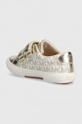 Michael Kors sneakers pentru copii culoarea auriu