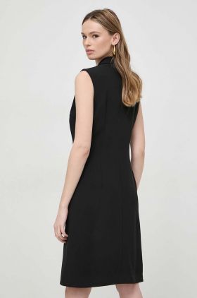 BOSS rochie culoarea negru, mini, drept 50515633