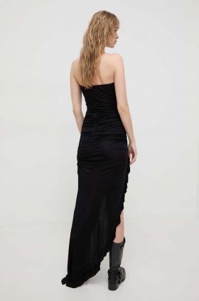 Aniye By rochie culoarea negru, maxi, mulată 185340