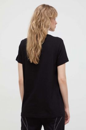 Aniye By tricou din bumbac femei, culoarea negru 185169