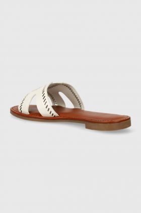 Answear Lab papuci femei, culoarea alb