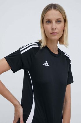 adidas Performance tricou de antrenament Tiro 24 culoarea negru IJ7675