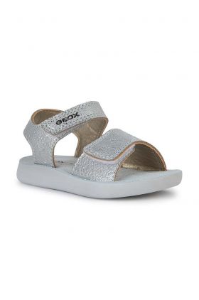 Geox sandale copii SANDAL LIGHTFLOPPY culoarea argintiu