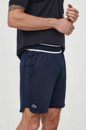 Lacoste pantaloni scurti barbati, culoarea albastru marin