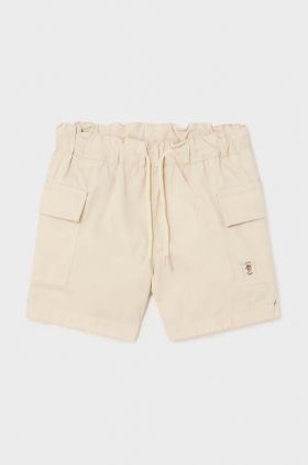 Mayoral pantaloni scurti bebe culoarea bej