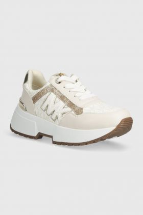 Michael Kors sneakers pentru copii culoarea bej