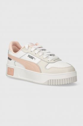 Puma sneakers pentru copii Carina Street Jr culoarea alb