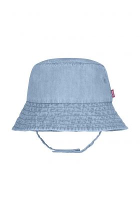 Levi's salopete bebelusi din bumbac LVB DENIM ROMPER & BUCKET HAT