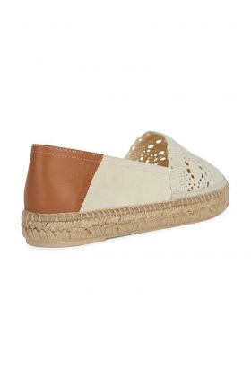 Geox espadrile D LAMPEDUSA culoarea bej, D45V0D 0DS10 C6738