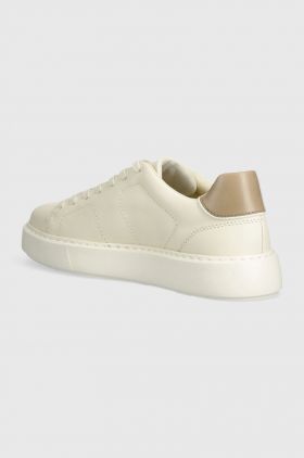 Gant sneakers din piele Zonick culoarea bej, 28631540.G154