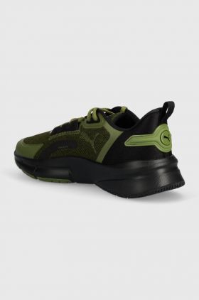 Puma pantofi de antrenament PWRFrame TR 3 Neo culoarea verde, 379627