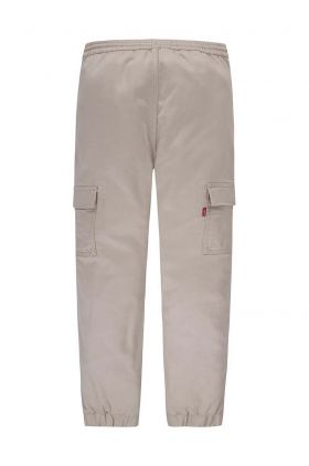 Levi's pantaloni copii culoarea bej, neted