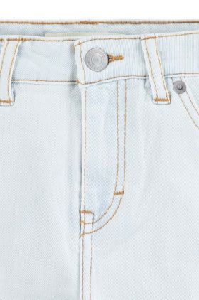 Levi's pantaloni scurti din denim pentru copii neted, talie reglabila