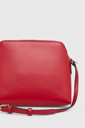 Furla poseta de piele culoarea roz