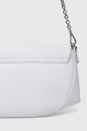 Gianni Chiarini poseta de piele culoarea alb