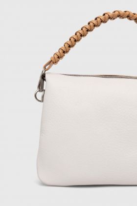 Gianni Chiarini poseta de piele culoarea alb