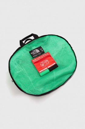 The North Face geanta sport Base Camp Duffel S culoarea verde