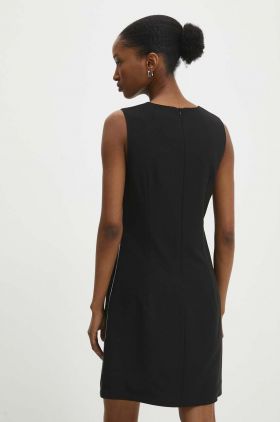 Answear Lab rochie culoarea negru, mini, drept