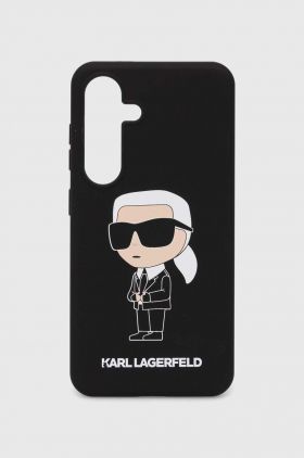 Karl Lagerfeld Husă pentru telefon S24 S921 culoarea negru