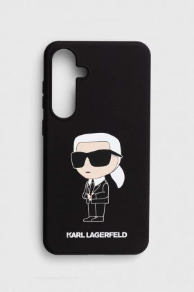 Karl Lagerfeld Husă pentru telefon S24+ S926 culoarea negru