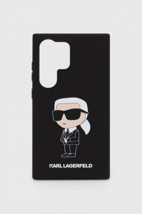 Karl Lagerfeld Husă pentru telefon S24 Ultra S928 culoarea negru