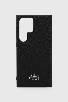 Lacoste Husă pentru telefon S24 Ultra S928 culoarea negru