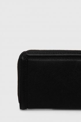 Armani Exchange portofel femei, culoarea negru