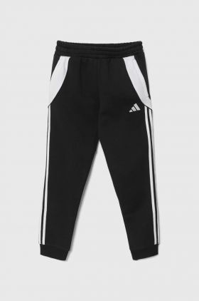 adidas Performance pantaloni de trening pentru copii TIRO24 SWPNTY culoarea negru, cu imprimeu