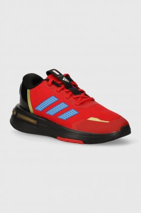 adidas sneakers pentru copii MARVEL IRN Racer K culoarea rosu