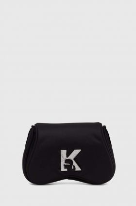 Karl Lagerfeld Jeans poseta culoarea negru