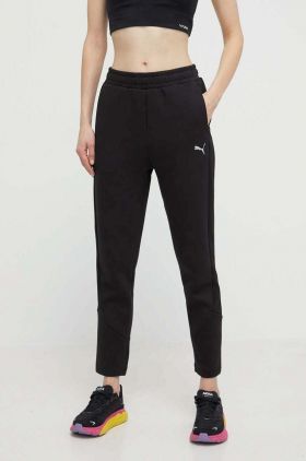 Puma pantaloni de antrenament Evostripe culoarea negru, uni, 677880