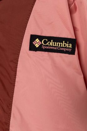 Columbia geaca copii Back Bowl Hooded Wi culoarea roz