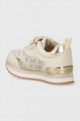 Michael Kors sneakers pentru copii culoarea bej