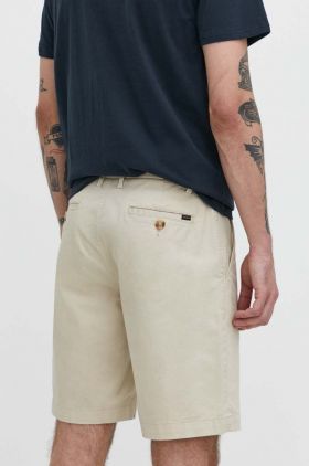 Superdry pantaloni scurti barbati, culoarea bej