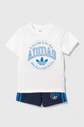 adidas Originals compleu copii culoarea albastru marin