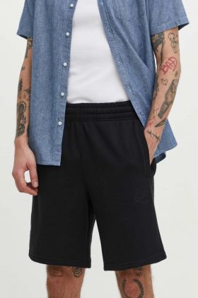 Superdry pantaloni scurti barbati, culoarea negru