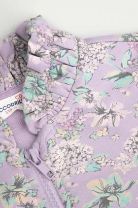 Coccodrillo bluza copii culoarea violet, modelator