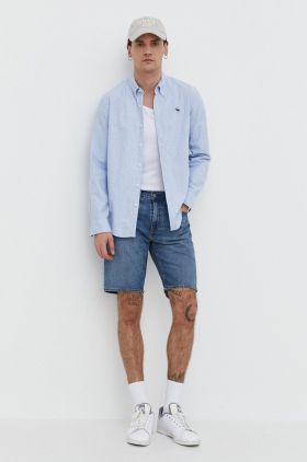 Abercrombie & Fitch camasa barbati, cu guler button-down, regular