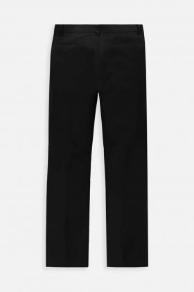 Coccodrillo pantaloni copii culoarea negru, neted