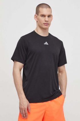 adidas Performance tricou de antrenament HIIT 3S culoarea negru, neted, IL7128