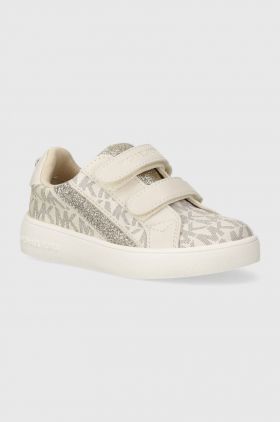 Michael Kors sneakers pentru copii culoarea bej